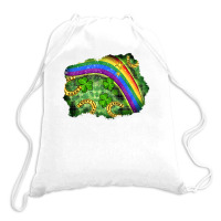 St. Patrick's Day Patch Drawstring Bags | Artistshot