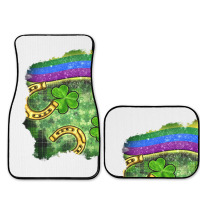 St. Patrick's Day Patch Full Set Car Mats | Artistshot