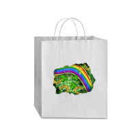 St. Patrick's Day Patch Traveler Paper Bag -13 X 6 X 15 3/4 | Artistshot