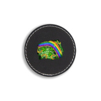 St. Patrick's Day Patch Round Leatherette Patch | Artistshot