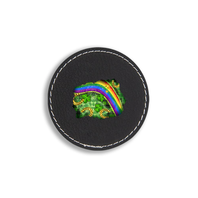 St. Patrick's Day Patch Round Leatherette Patch | Artistshot