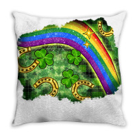 St. Patrick's Day Patch Throw Pillow | Artistshot