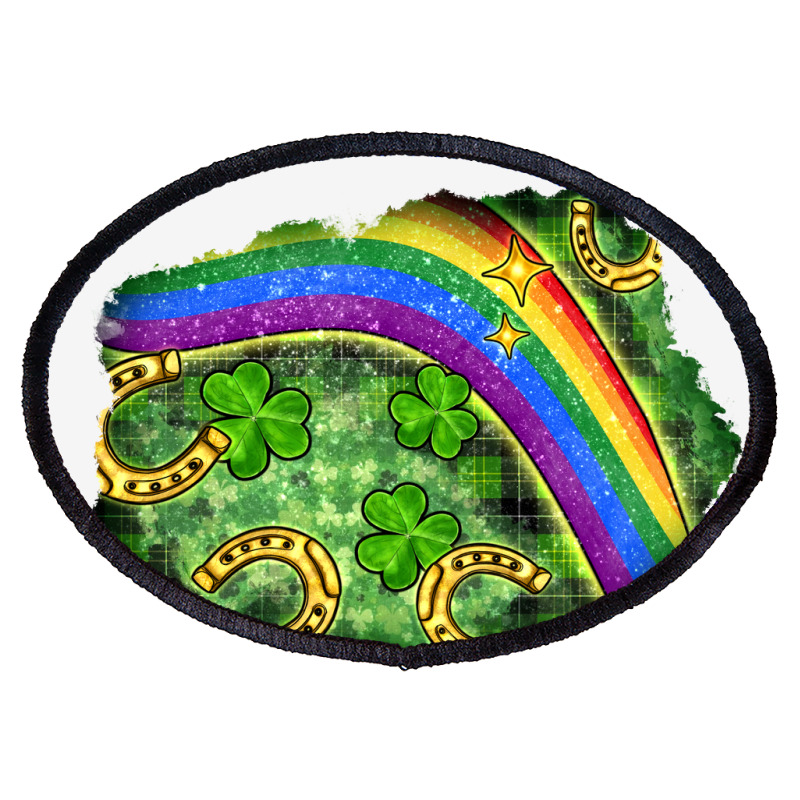 St. Patrick's Day Patch Oval Patch | Artistshot