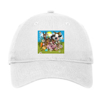 Easter Day Farm Animals Adjustable Cap | Artistshot