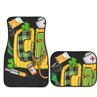 Cma Nurse St. Patrick's Day Full Set Car Mats | Artistshot