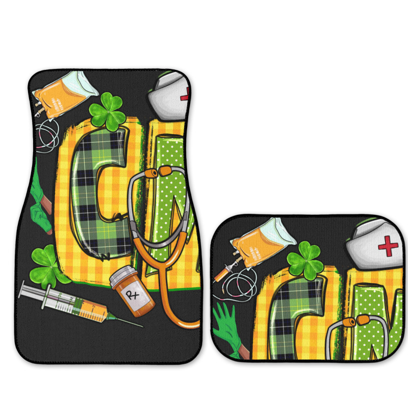 Cma Nurse St. Patrick's Day Full Set Car Mats | Artistshot