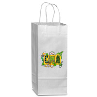 Cma Nurse St. Patrick's Day Wine Paper Bag - 5 1/2 X 3 1/4 X 13 | Artistshot