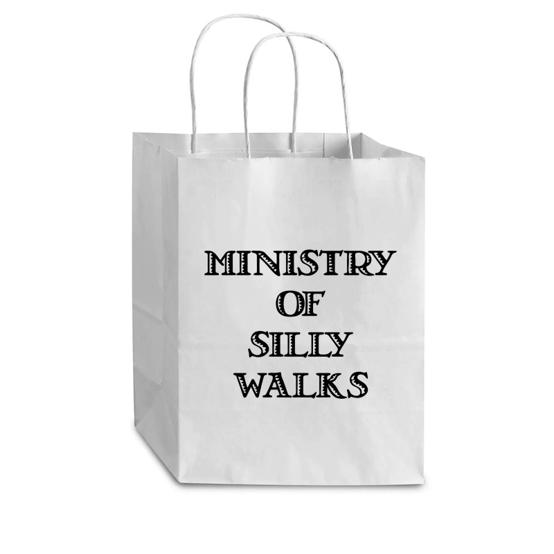 Ministry Of Silly Walks Cub Paper Bag - 8 X 4 1/2 X 10 1/4 | Artistshot