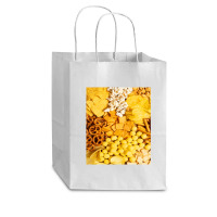 Salty Food Pattern, Salty Food Cub Paper Bag - 8 X 4 1/2 X 10 1/4 | Artistshot