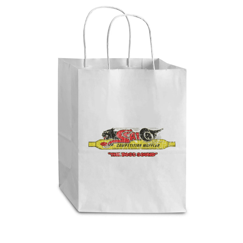 Scat Cat Competition Muffler, Muscle Car Cub Paper Bag - 8 X 4 1/2 X 10 1/4 | Artistshot