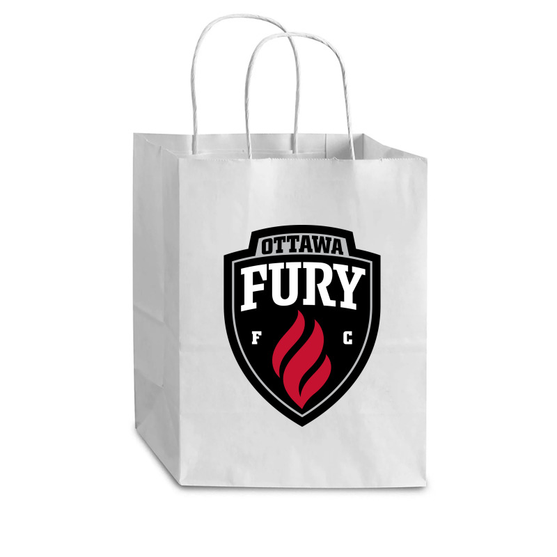 Ottawa Fc Art Cub Paper Bag - 8 X 4 1/2 X 10 1/4 | Artistshot