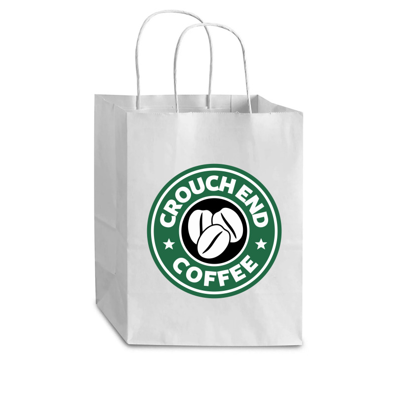 Crouch End Coffee Cub Paper Bag - 8 X 4 1/2 X 10 1/4 | Artistshot