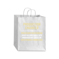 Production Engineer I Do Precision Guesswork. Funny Gift Debie Paper Bag - 10 X 5 X 13 | Artistshot