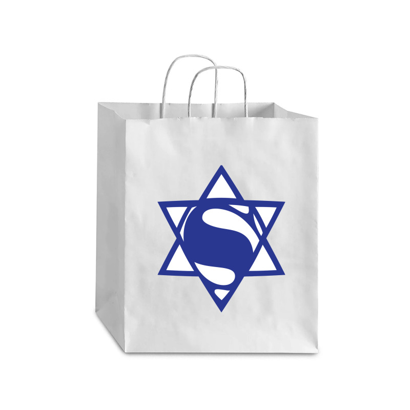 Super Jew,jewish Debie Paper Bag - 10 X 5 X 13 | Artistshot