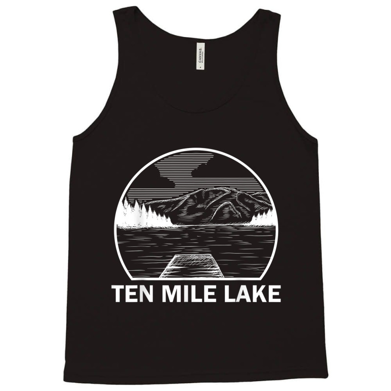 Ten Mile Lake Funny Fishing Camping Summer Tank Top by YenNgoc | Artistshot