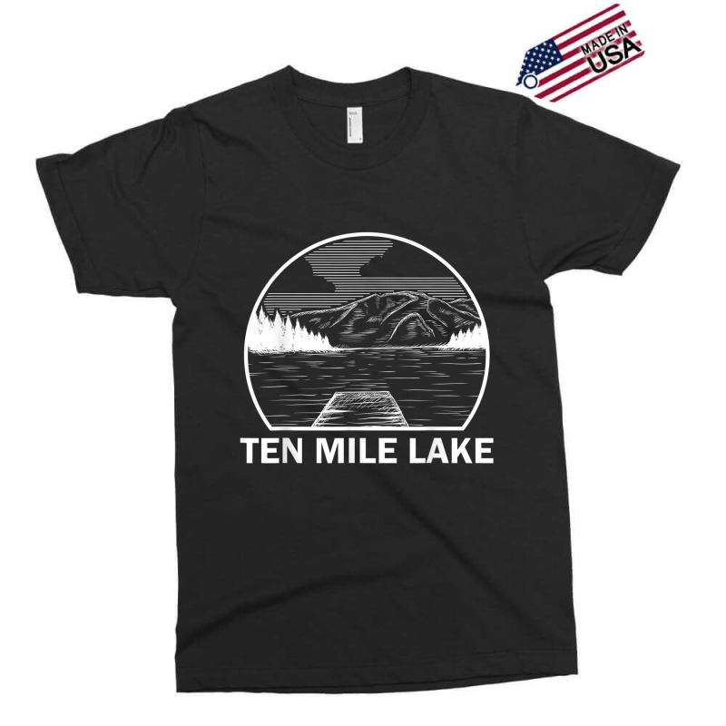 Ten Mile Lake Funny Fishing Camping Summer Exclusive T-shirt by YenNgoc | Artistshot