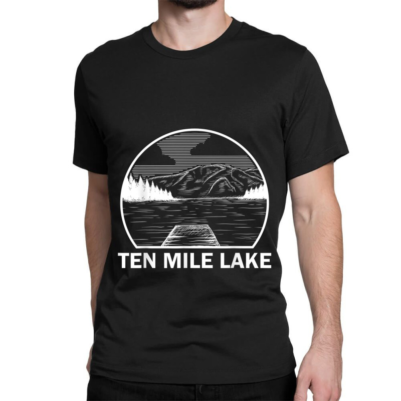 Ten Mile Lake Funny Fishing Camping Summer Classic T-shirt by YenNgoc | Artistshot