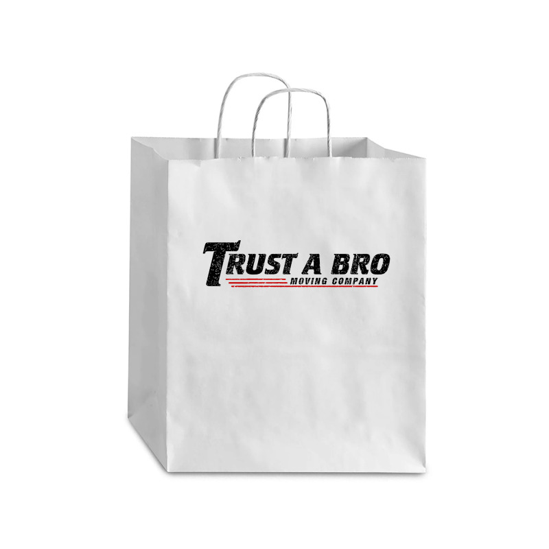 Trust A Bro Moving Company    T Shirt Debie Paper Bag - 10 X 5 X 13 | Artistshot