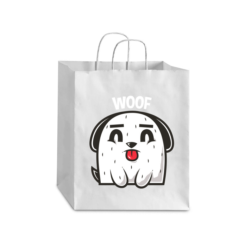 Woof, Dog Debie Paper Bag - 10 X 5 X 13 | Artistshot