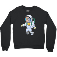 Mars, Fantasy, Kids, Trippy, Cosmic,nying, Rocket, Earth Crewneck Sweatshirt | Artistshot