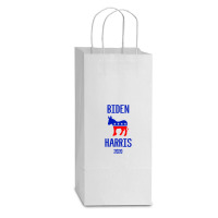 Joe Biden Kamala 2020 Double Wine Paper Bag - 6 1/2 X 3 1/2 X 12 3/8 | Artistshot