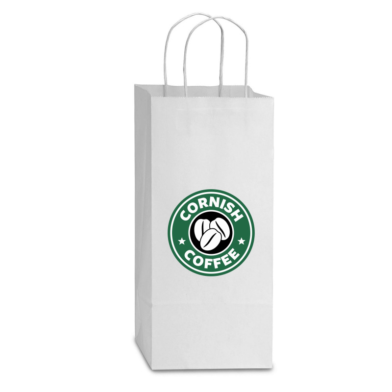 Cornish Coffee Double Wine Paper Bag - 6 1/2 X 3 1/2 X 12 3/8 | Artistshot