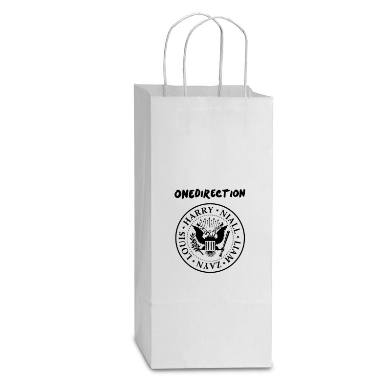 One Direction Shirts Pop Rock Double Wine Paper Bag - 6 1/2 X 3 1/2 X 12 3/8 | Artistshot