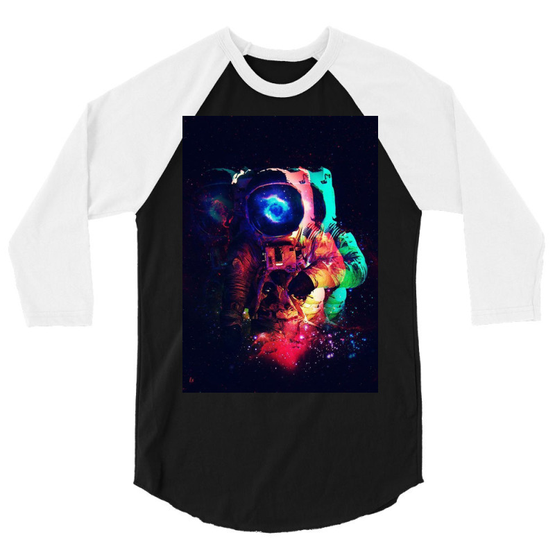 Outer Space, Mars, Fantasy, Kids, Trippy, Nying,cosmic 3/4 Sleeve Shirt by Johnsonh | Artistshot