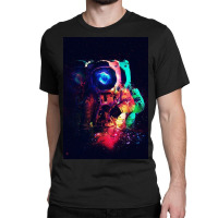 Outer Space, Mars, Fantasy, Kids, Trippy, Nying,cosmic Classic T-shirt | Artistshot