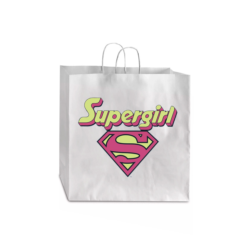 Dc, I'm A Supergirl, Jumbo Paper Bag - 18 X 7 X 18 3/4 | Artistshot