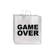 Game Over   Game Jumbo Paper Bag - 18 X 7 X 18 3/4 | Artistshot