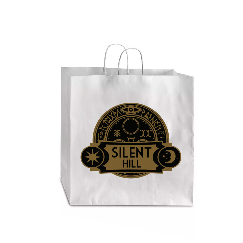 Silent Hill, Welcoming Pyramid Head Jumbo Paper Bag - 18 X 7 X 18 3/4 | Artistshot