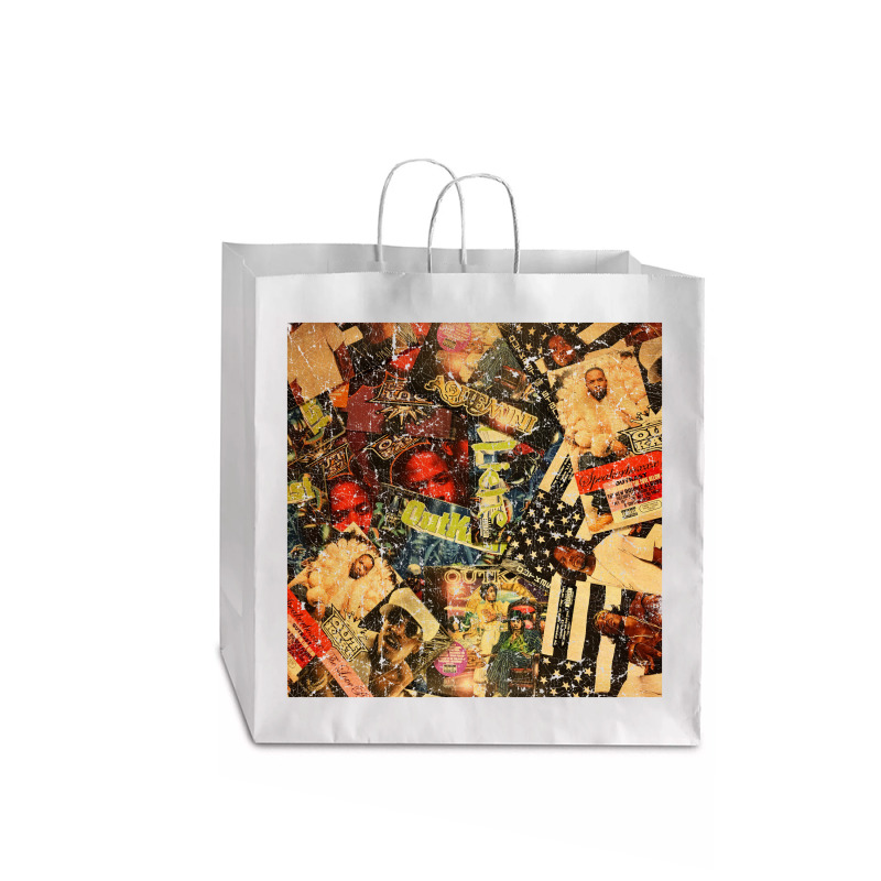 Outkast The Best Album Retro Jumbo Paper Bag - 18 X 7 X 18 3/4 | Artistshot