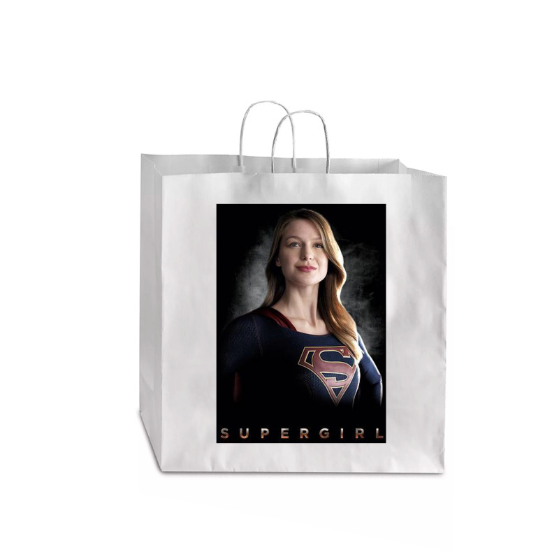 Supergirl, Stand Tall, Jumbo Paper Bag - 18 X 7 X 18 3/4 | Artistshot