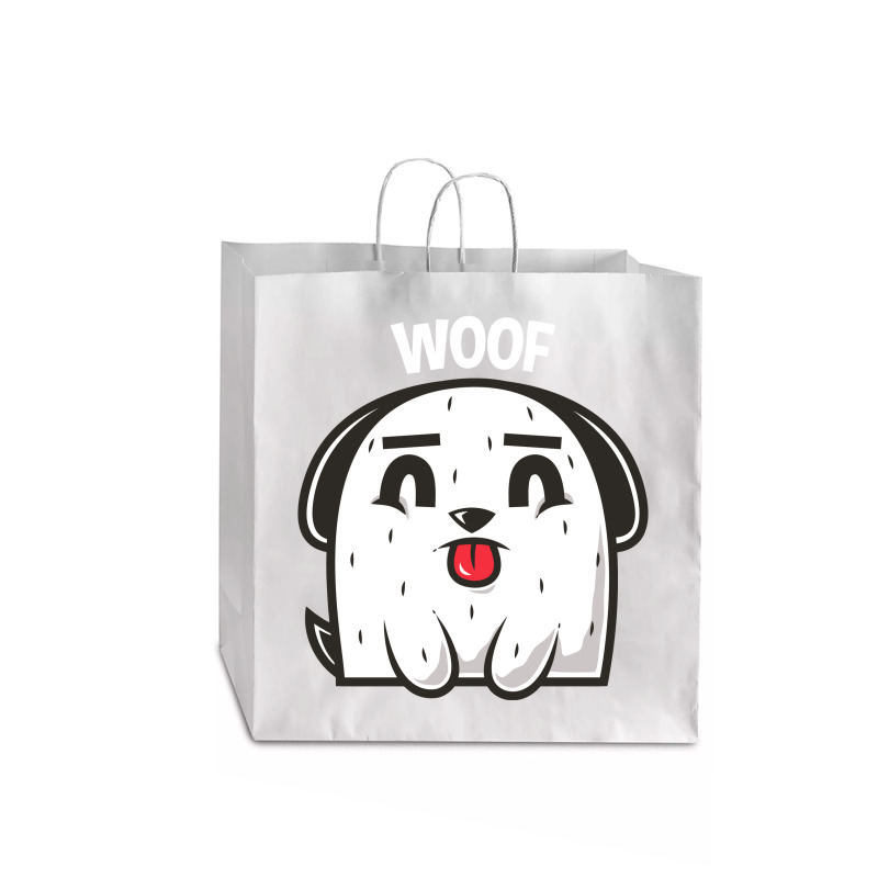 Woof, Dog Jumbo Paper Bag - 18 X 7 X 18 3/4 | Artistshot