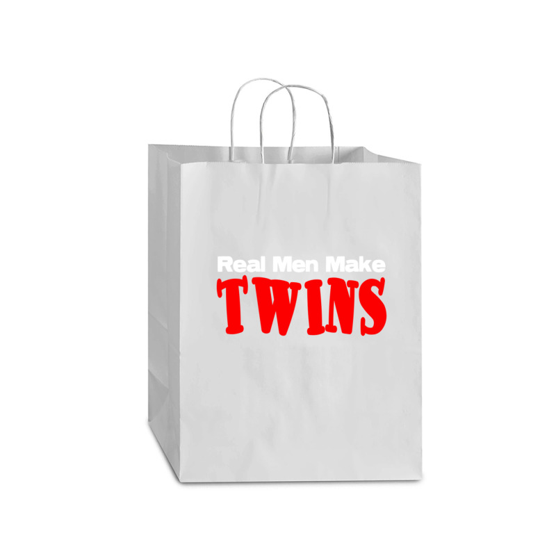 Real Men Make Twins  (2) Mart Paper Bag -13 X 7 X 17 | Artistshot