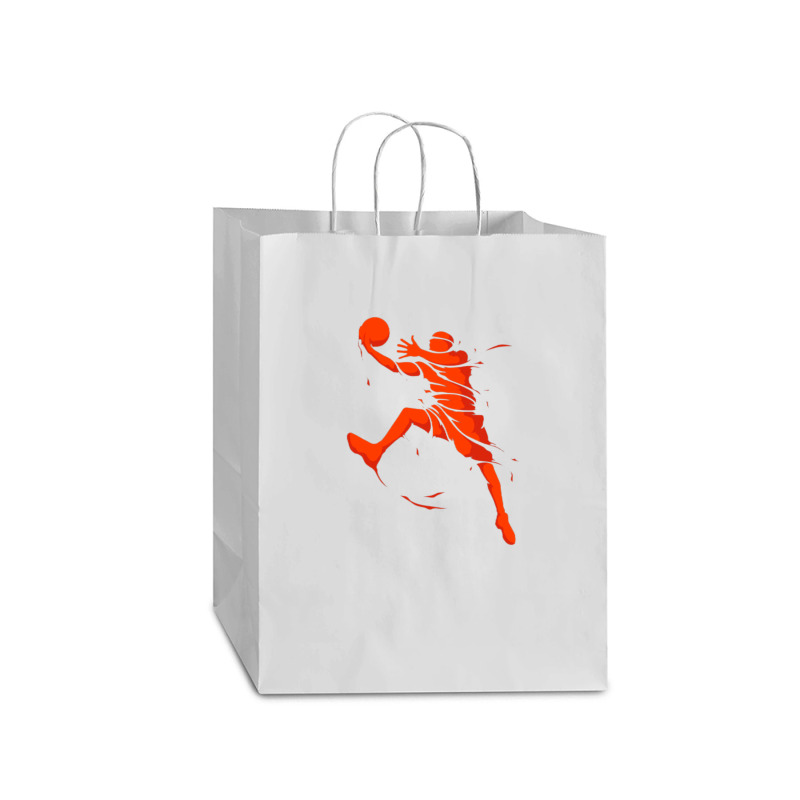 Basketball Player Splash Skill Mart Paper Bag -13 X 7 X 17 | Artistshot