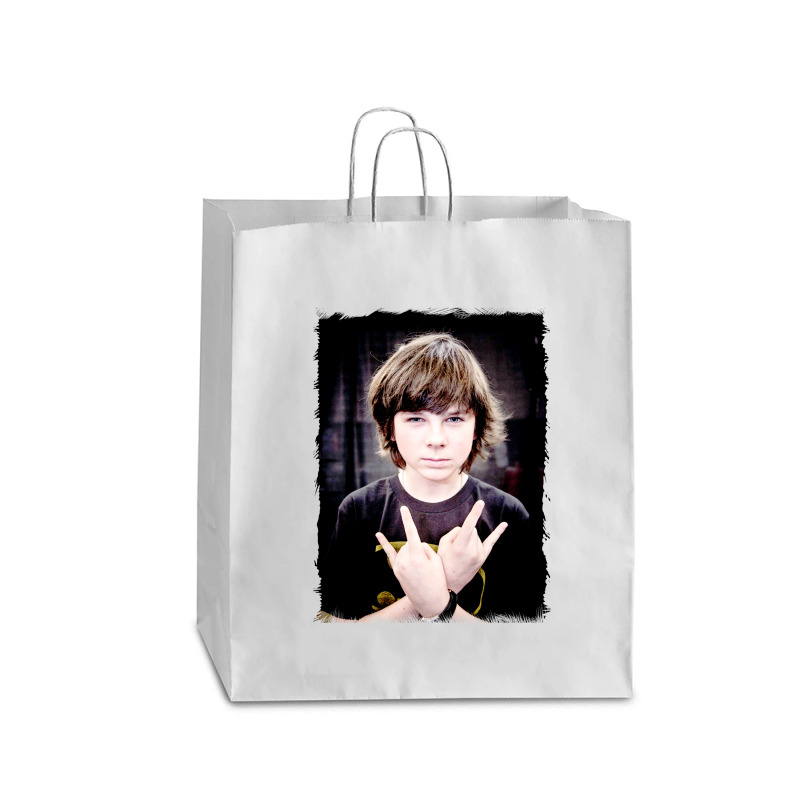 Chandler Riggs Carl Grimes Queen Paper Bag - 16 X 6 X 19 1/4 | Artistshot