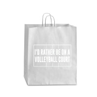 Volleyball Quotes Queen Paper Bag - 16 X 6 X 19 1/4 | Artistshot