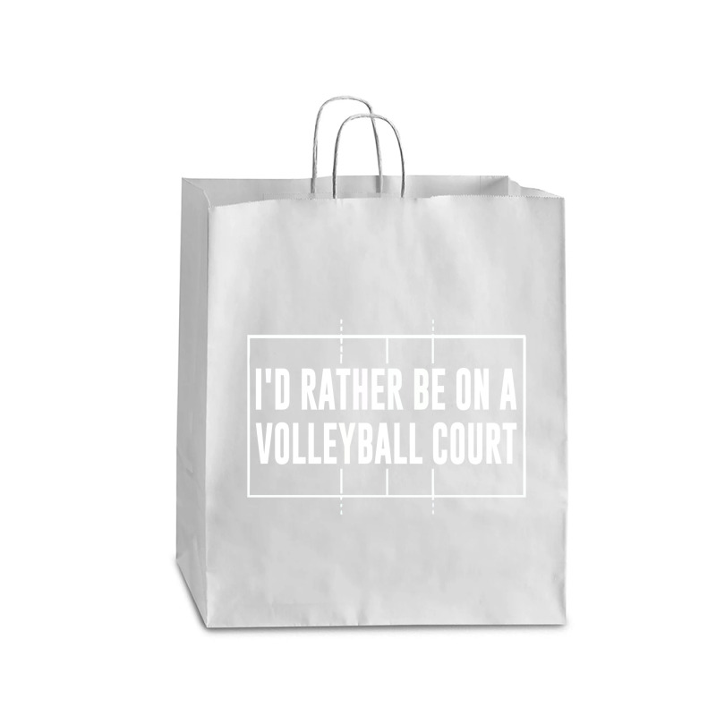 Volleyball Quotes Queen Paper Bag - 16 X 6 X 19 1/4 | Artistshot