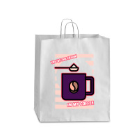 Valentines Day Coffee Cream Couple Love Pun Queen Paper Bag - 16 X 6 X 19 1/4 | Artistshot