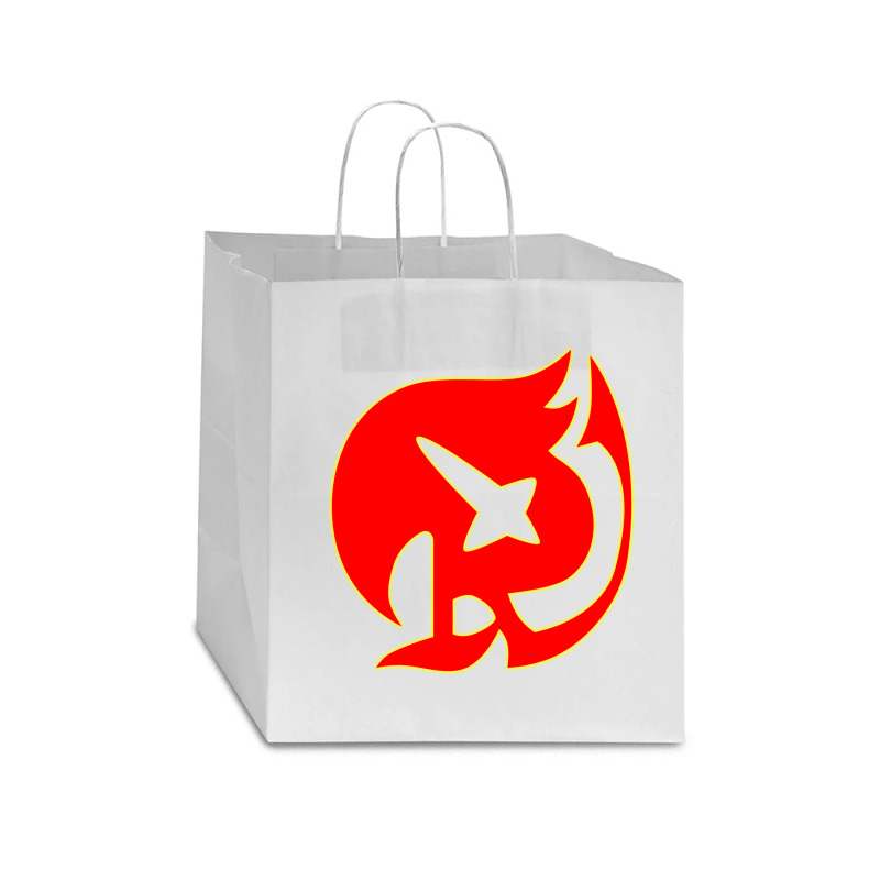 Raven Tail Symbol Star Paper Bag - 13 X 7 X 13 | Artistshot