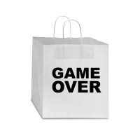 Game Over   Game Star Paper Bag - 13 X 7 X 13 | Artistshot