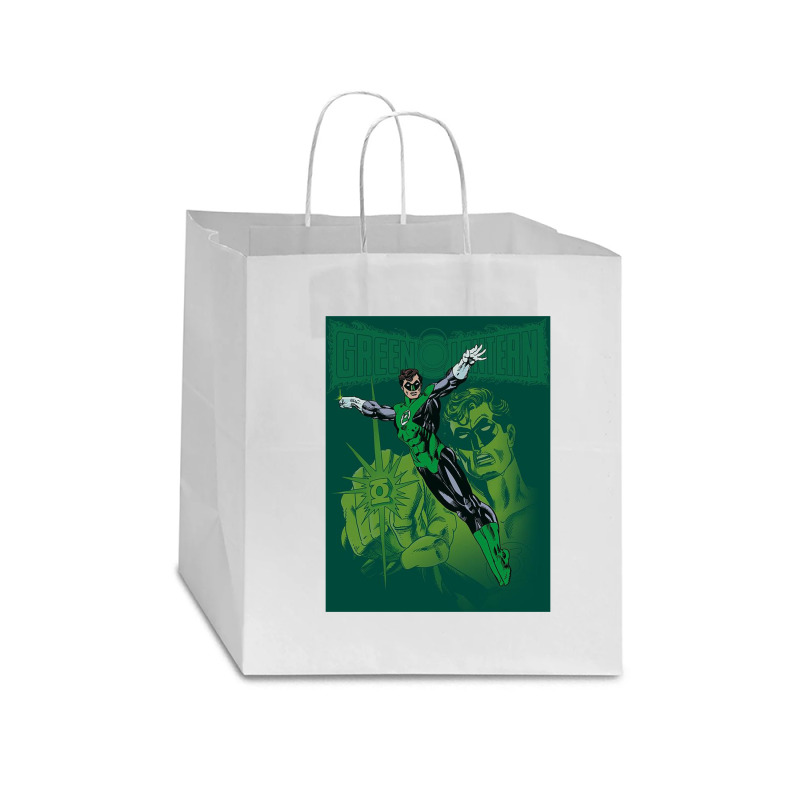 Green Lantern, Star Paper Bag - 13 X 7 X 13 | Artistshot