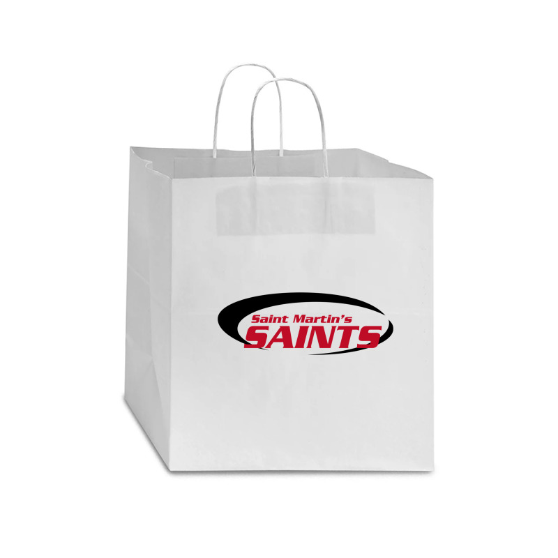 Martin's Saints Star Paper Bag - 13 X 7 X 13 | Artistshot