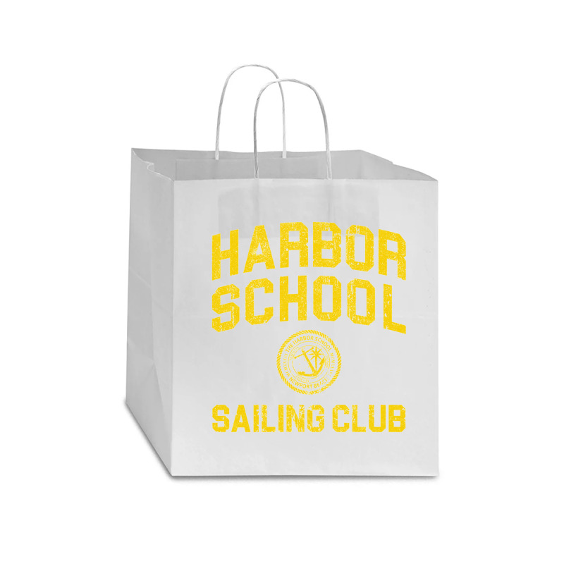 Harbor School Sailing Club   The Oc Star Paper Bag - 13 X 7 X 13 | Artistshot