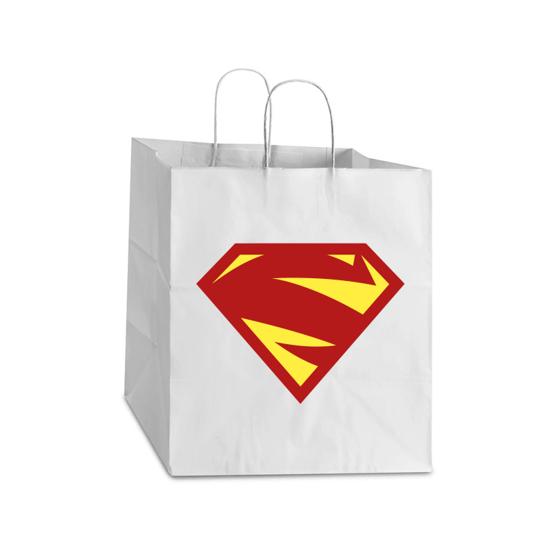 Supergirl ,supergirl Take Out Paper Bag - 14 X 10 X 15 1/2 | Artistshot