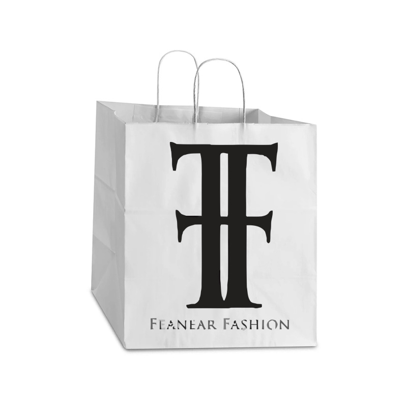 Feanear Fashion Take Out Paper Bag - 14 X 10 X 15 1/2 | Artistshot