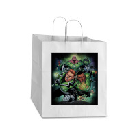 Green Lantern, Corps Take Out Paper Bag - 14 X 10 X 15 1/2 | Artistshot