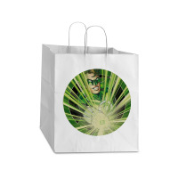 Green Lantern, Light Em Up, Take Out Paper Bag - 14 X 10 X 15 1/2 | Artistshot